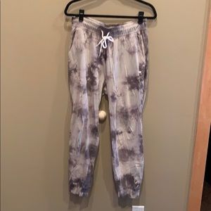 PINK Tie-Dye Joggers